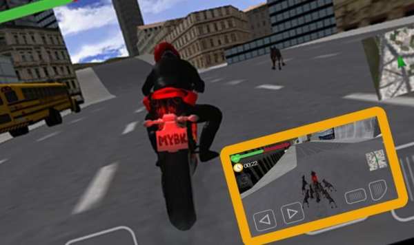Bike Racing Zombie Games स्क्रीनशॉट 4