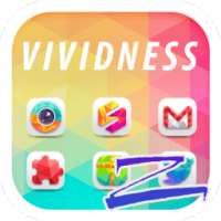 Vividness Theme-ZERO Launcher on 9Apps