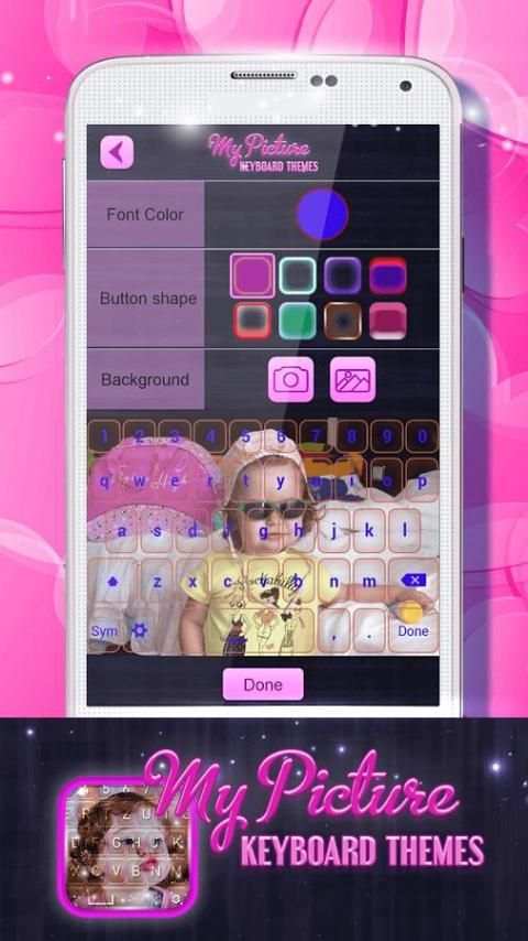 My Picture Keyboard Themes скриншот 3