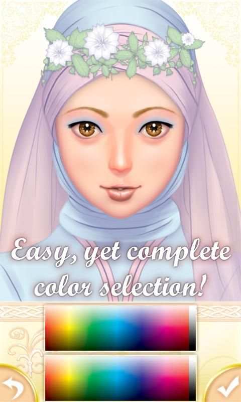 Hijab Princess Make Up Salon 5 تصوير الشاشة