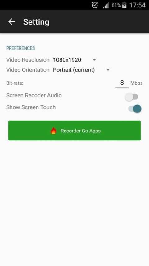 Screen Recorder स्क्रीनशॉट 2