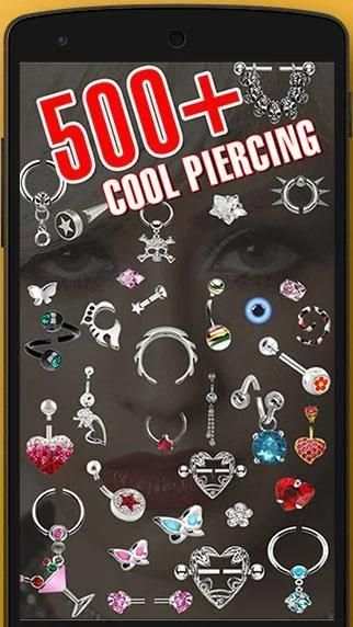 Beauty Piercing Editor Pro screenshot 1
