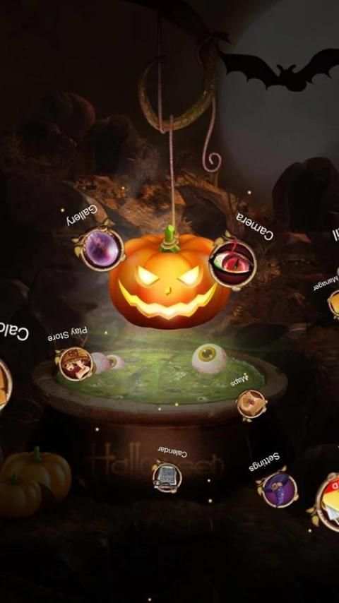 Next Halloween Pumpkin LWP screenshot 6