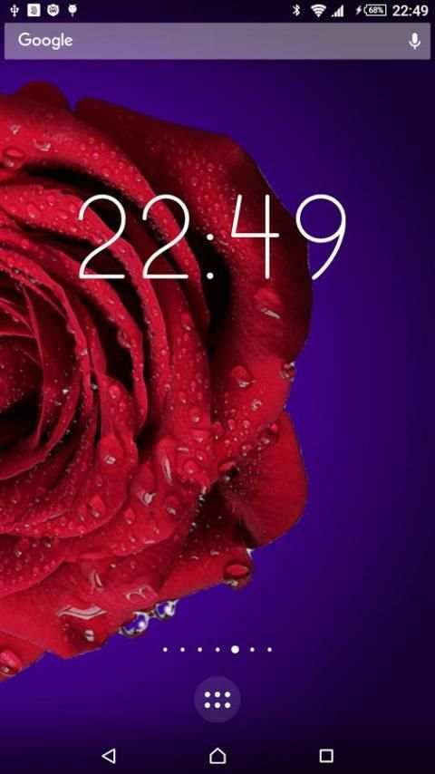 Rotating flower live Wallpaper screenshot 7