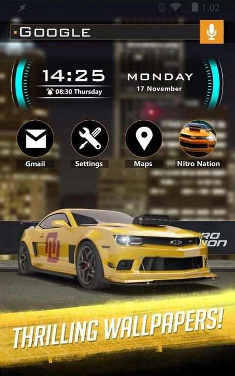 Nitro Nation Racing Launcher 7 تصوير الشاشة
