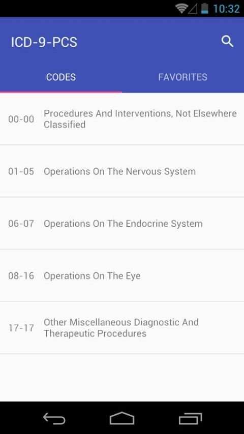 ICD Codes скриншот 3