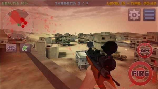 Sniper Commando Assassin 3D скриншот 1