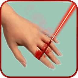 Laser Cut Finger Prank icon