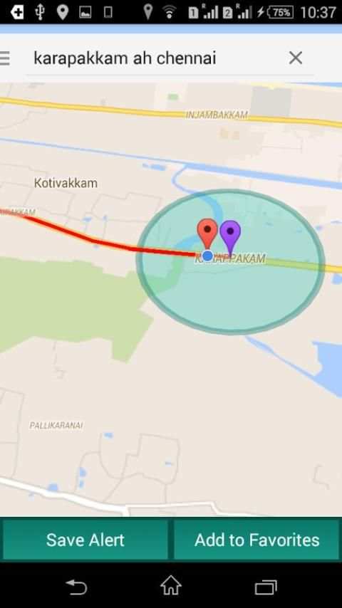 Gps based Alert скриншот 2