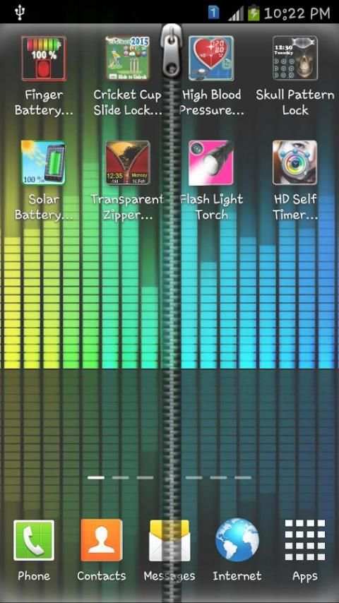 Khóa màn hình dây kéo suốt screenshot 5