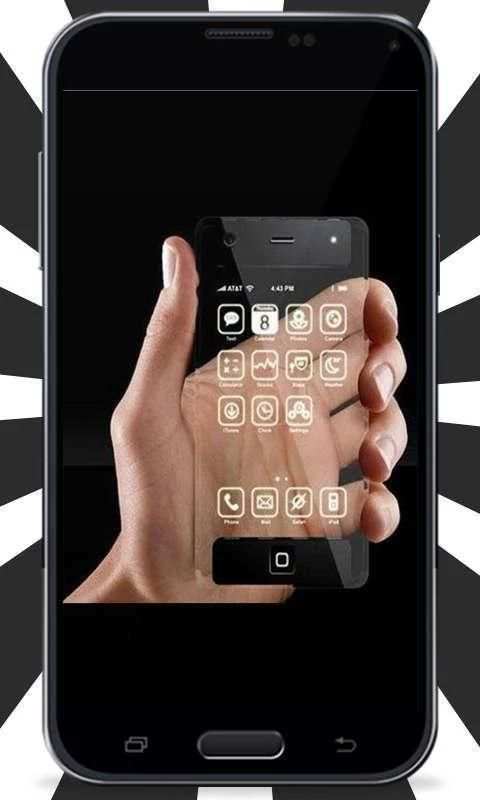 Transparent Camera Prank 2 تصوير الشاشة