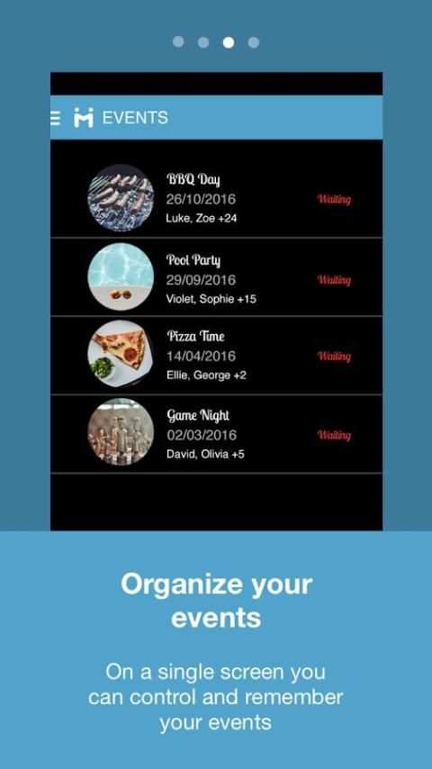 Memery - Social Events screenshot 2