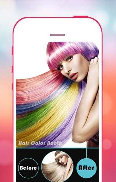 Hair Color Changer скриншот 3