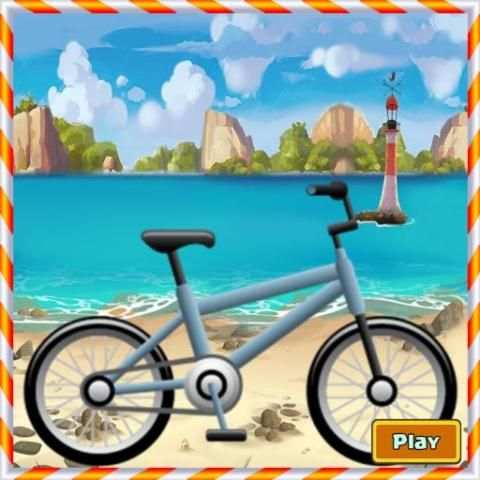 Seaside Bike Racing скриншот 1