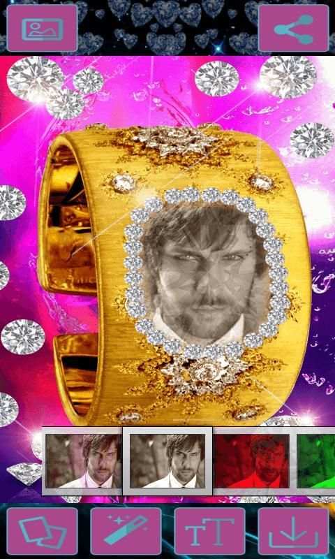 Diamond Photo Frames स्क्रीनशॉट 4