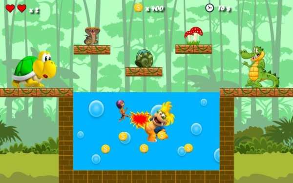 Jungle Man Castle Run screenshot 1