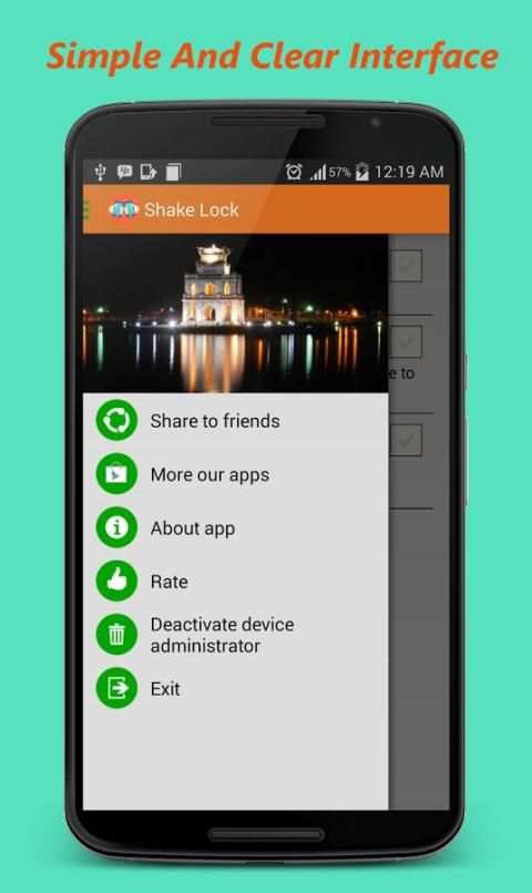 Shake Lock स्क्रीनशॉट 1