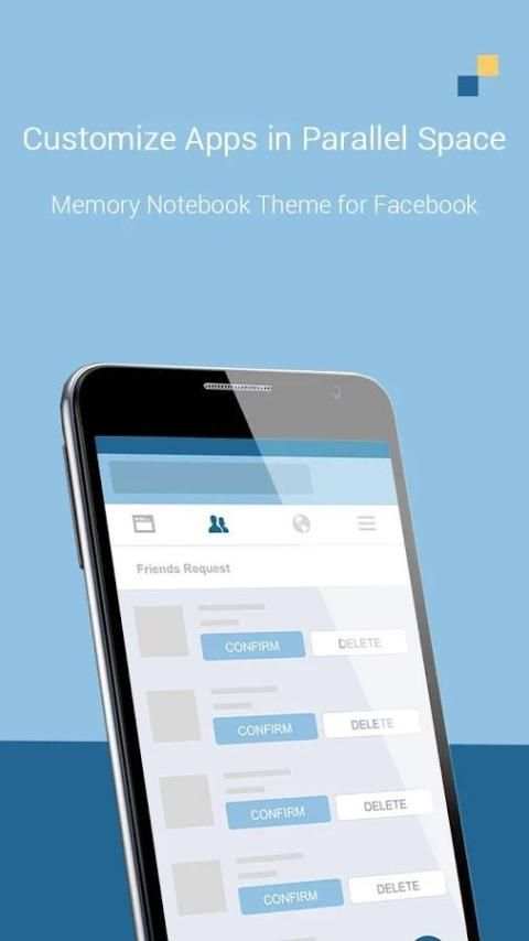 Memory Notebook Theme-Facebook screenshot 1