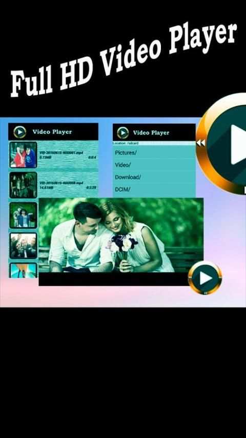 3GP/AVI/MP4 HD Video Player 6 تصوير الشاشة