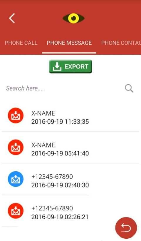 Spy App 2 تصوير الشاشة
