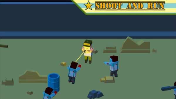 Pixel Gun Z Shooter Zombie 3D screenshot 3
