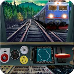 Train driving simulator