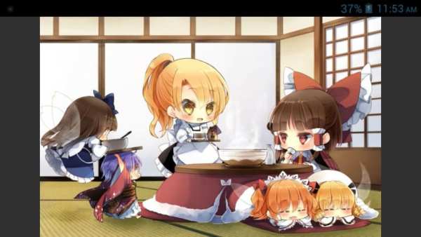 Multiple Girls Anime Wallpapers screenshot 2