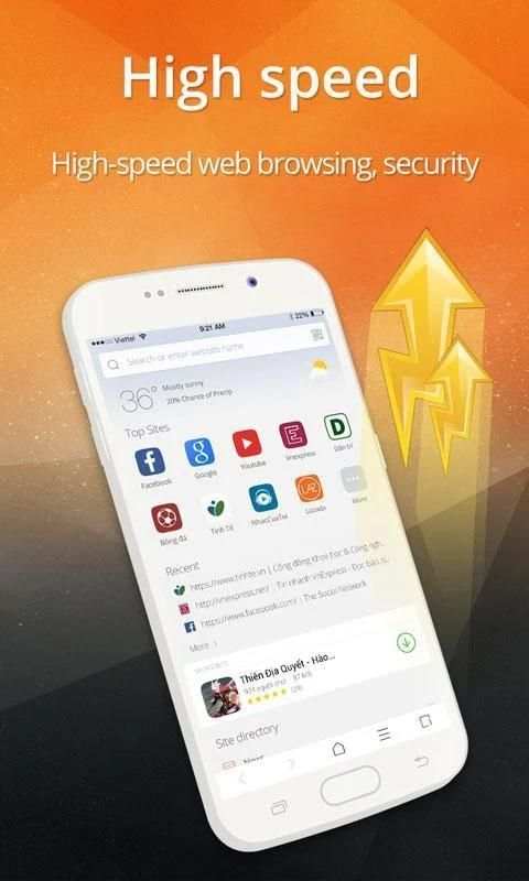Yolo Browser - Speed, Safe 14 تصوير الشاشة
