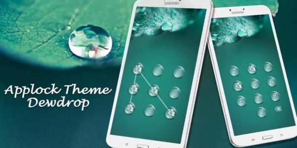 Applock Theme Dewdrop скриншот 4