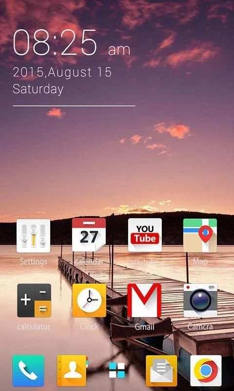 Simple V Launcher Theme screenshot 4