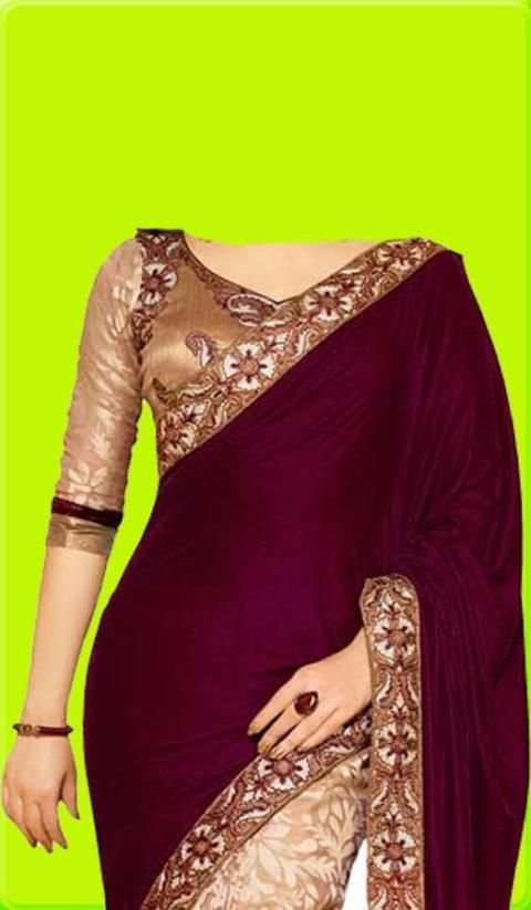 Woman Saree Photo maker 3 تصوير الشاشة