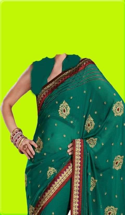 Woman Saree Photo maker 2 تصوير الشاشة