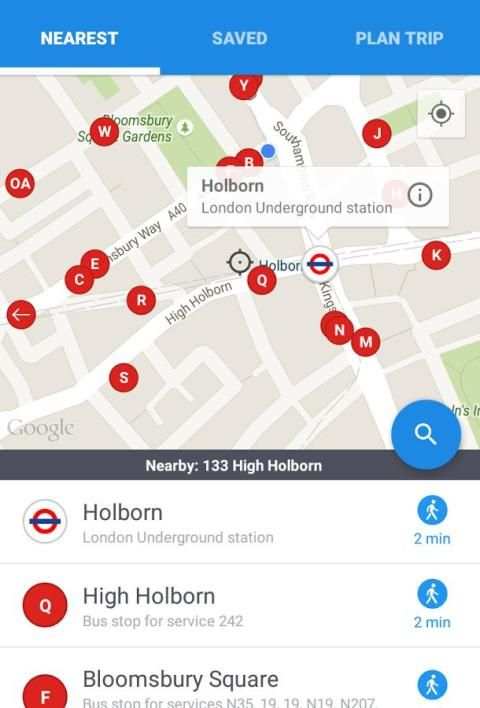 TRACKR FREE: Bus & Train Times screenshot 7