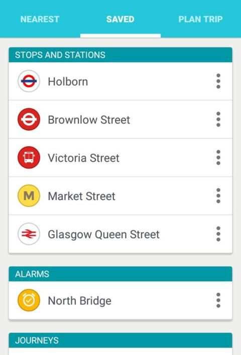 TRACKR FREE: Bus & Train Times screenshot 2