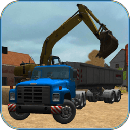Construction Truck 3D: Sand أيقونة