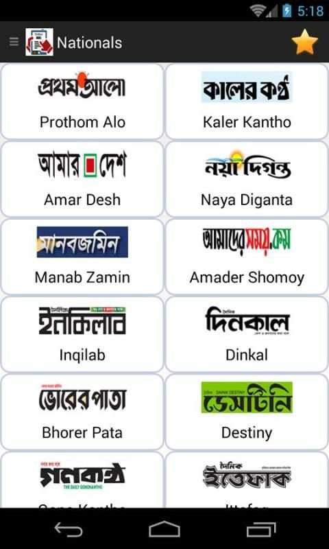 Online Bangla Newspapers स्क्रीनशॉट 5