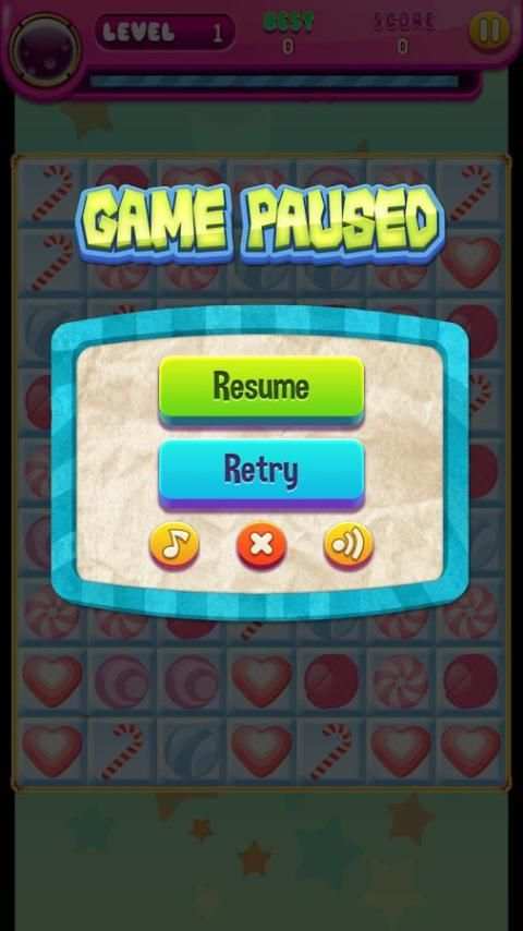 Candy Match Deluxe скриншот 1