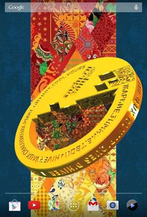 Sochi Gold Live Wallpaper Free screenshot 2