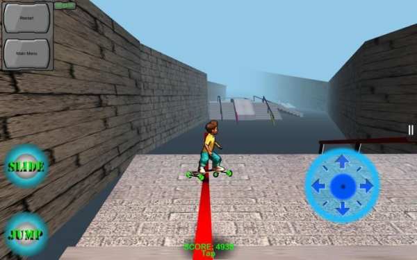 Freebord Snowboard The Streets 4 تصوير الشاشة