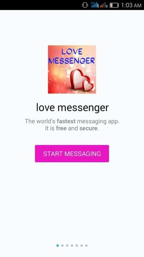 Love messenger screenshot 3