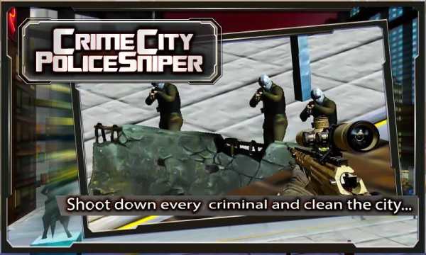 Crime City Police Sniper स्क्रीनशॉट 4