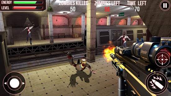 Subway Zombie Attack 3D screenshot 4