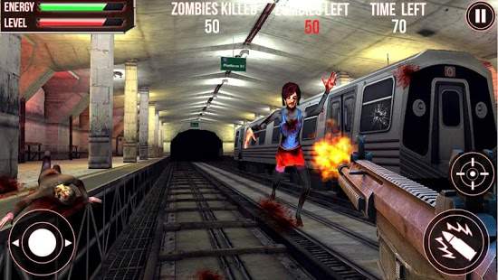 Subway Zombie Attack 3D screenshot 5