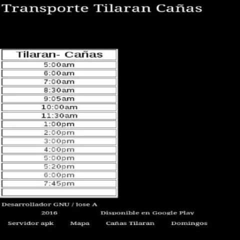Tilaran Bus screenshot 4