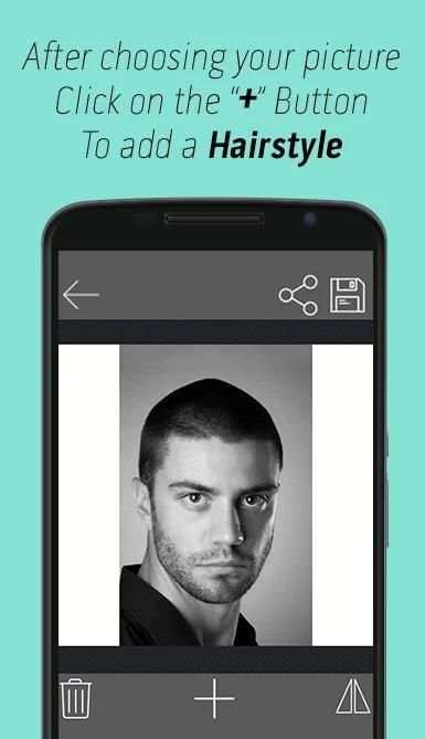 Man Hairstyle Photo Editor PRO скриншот 4