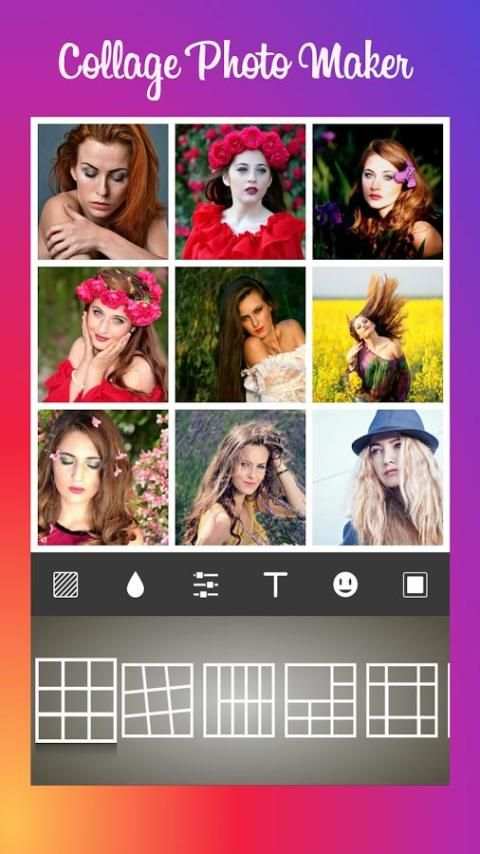 Insta Square Edit Snap Photo ♥ screenshot 1