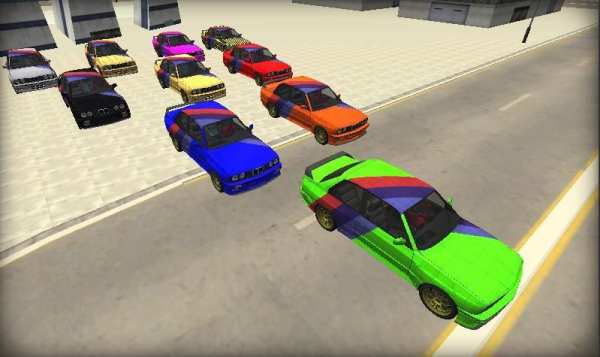 E30 Driving Traffic Simulator स्क्रीनशॉट 2