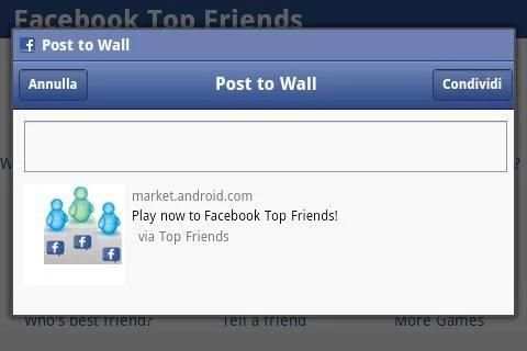Top Friends for Facebook screenshot 1