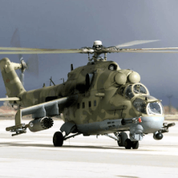 ikon Helikopter Perang Wallpaper
