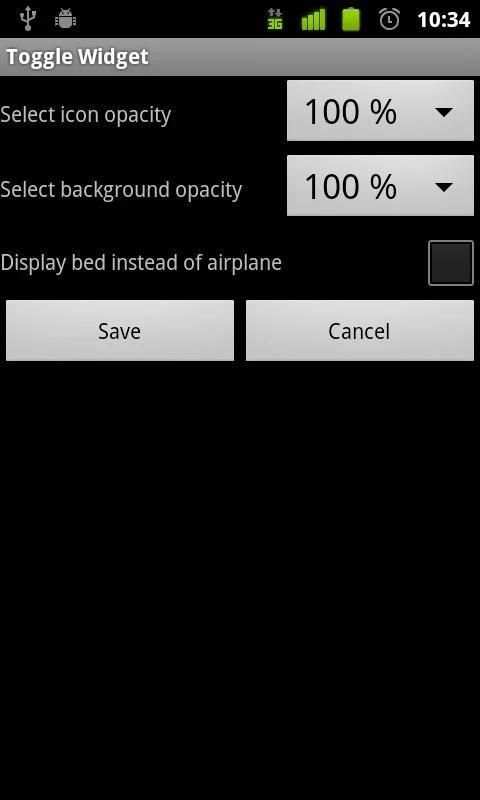 Toggle Widget скриншот 3